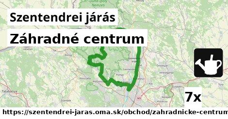 Záhradné centrum, Szentendrei járás