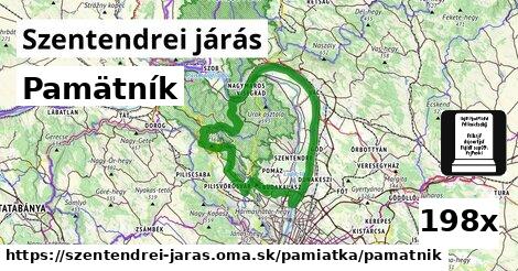 Pamätník, Szentendrei járás