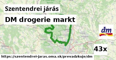 DM drogerie markt, Szentendrei járás