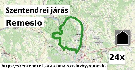 Remeslo, Szentendrei járás