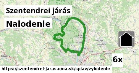 Nalodenie, Szentendrei járás