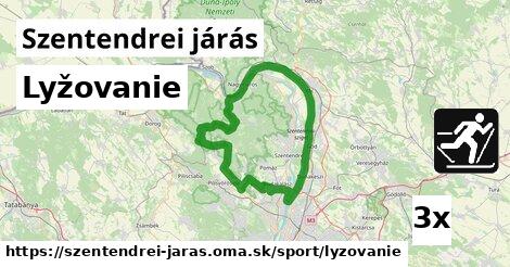 lyžovanie v Szentendrei járás