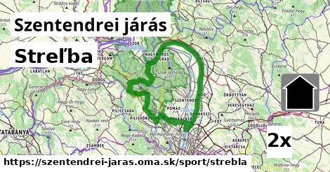 Streľba, Szentendrei járás