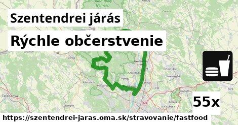 Rýchle občerstvenie, Szentendrei járás