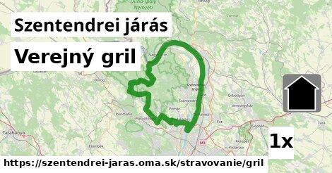 Verejný gril, Szentendrei járás