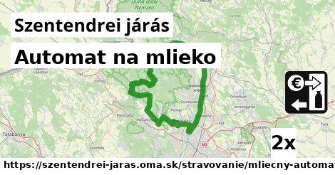 Automat na mlieko, Szentendrei járás