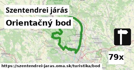 Orientačný bod, Szentendrei járás