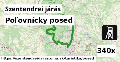 Poľovnícky posed, Szentendrei járás