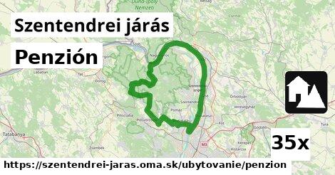 Penzión, Szentendrei járás