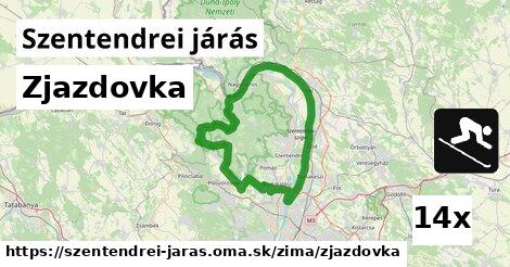 Zjazdovka, Szentendrei járás