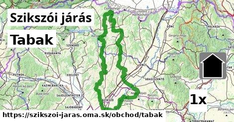 Tabak, Szikszói járás