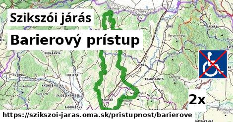 Barierový prístup, Szikszói járás