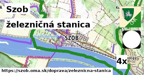 železničná stanica, Szob