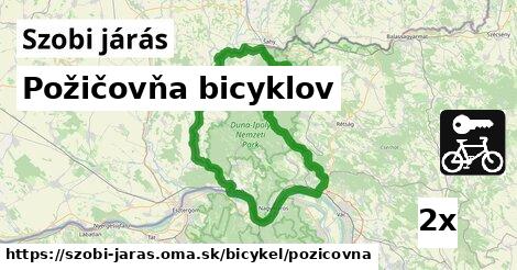 Požičovňa bicyklov, Szobi járás