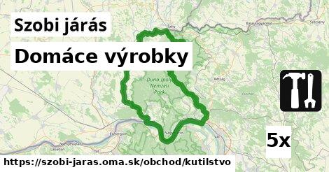 Domáce výrobky, Szobi járás