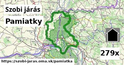 pamiatky v Szobi járás