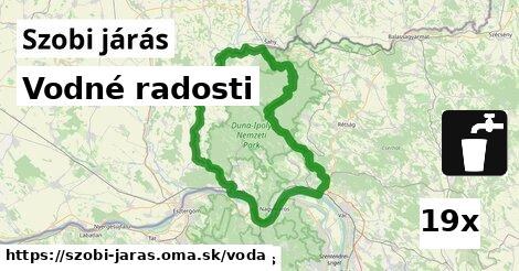 vodné radosti v Szobi járás