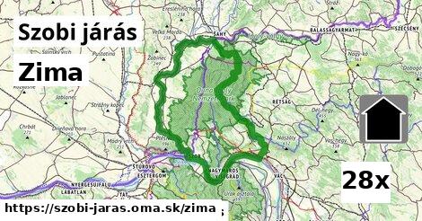 zima v Szobi járás
