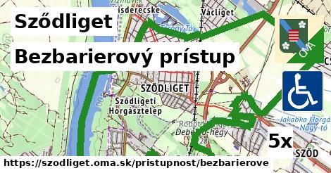 Bezbarierový prístup, Sződliget
