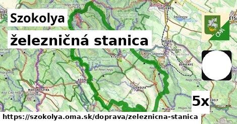 železničná stanica v Szokolya