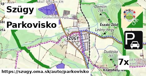 Parkovisko, Szügy