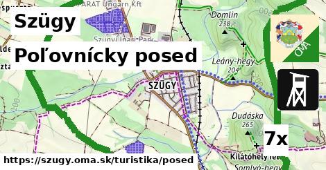 Poľovnícky posed, Szügy