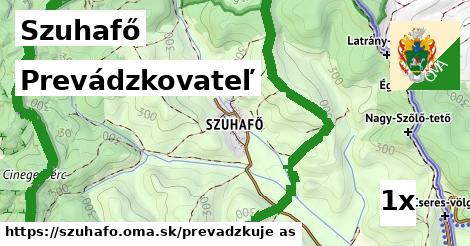 prevádzkovateľ v Szuhafő