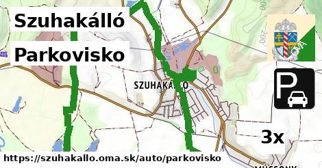 Parkovisko, Szuhakálló