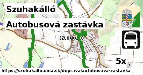 Autobusová zastávka, Szuhakálló