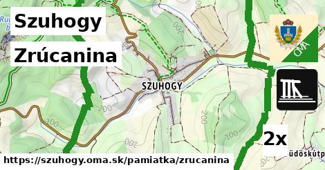 Zrúcanina, Szuhogy