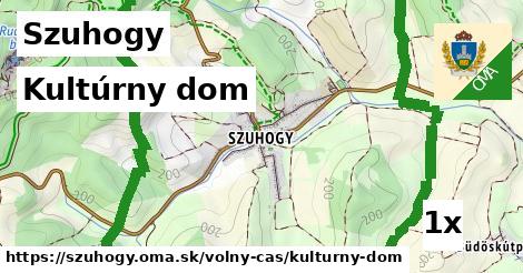 Kultúrny dom, Szuhogy