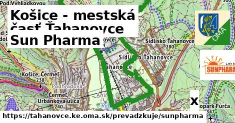 Sun Pharma, Košice - mestská časť Ťahanovce