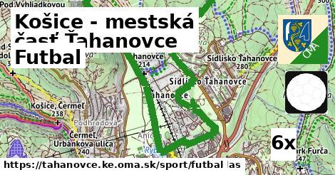 Futbal, Košice - mestská časť Ťahanovce