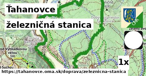 železničná stanica, Ťahanovce