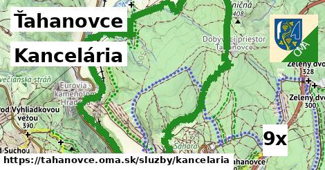 Kancelária, Ťahanovce