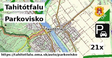 Parkovisko, Tahitótfalu