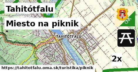 Miesto na piknik, Tahitótfalu