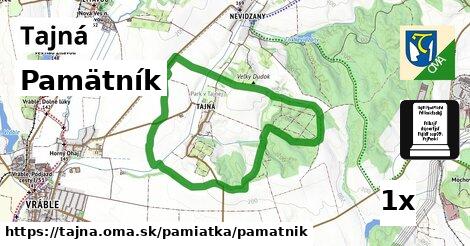 Pamätník, Tajná