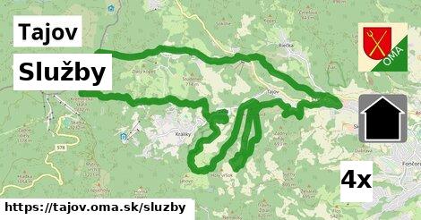 služby v Tajov