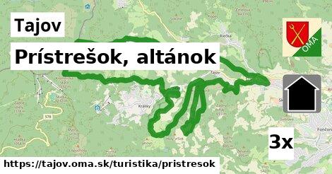 Prístrešok, altánok, Tajov