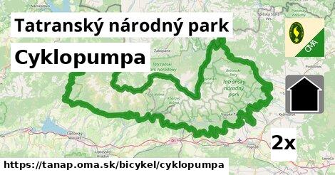 Cyklopumpa, Tatranský národný park