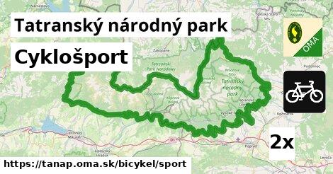 Cyklošport, Tatranský národný park
