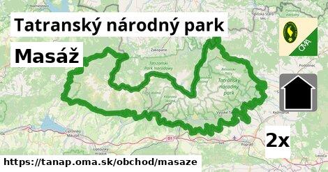 Masáž, Tatranský národný park