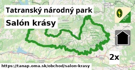 Salón krásy, Tatranský národný park