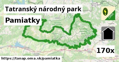 pamiatky v Tatranský národný park