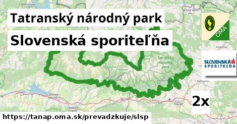 Slovenská sporiteľňa, Tatranský národný park