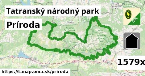 príroda v Tatranský národný park