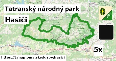 Hasiči, Tatranský národný park