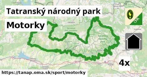 Motorky, Tatranský národný park