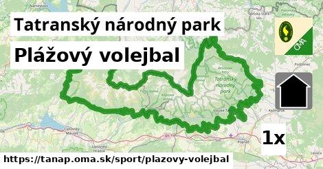 Plážový volejbal, Tatranský národný park